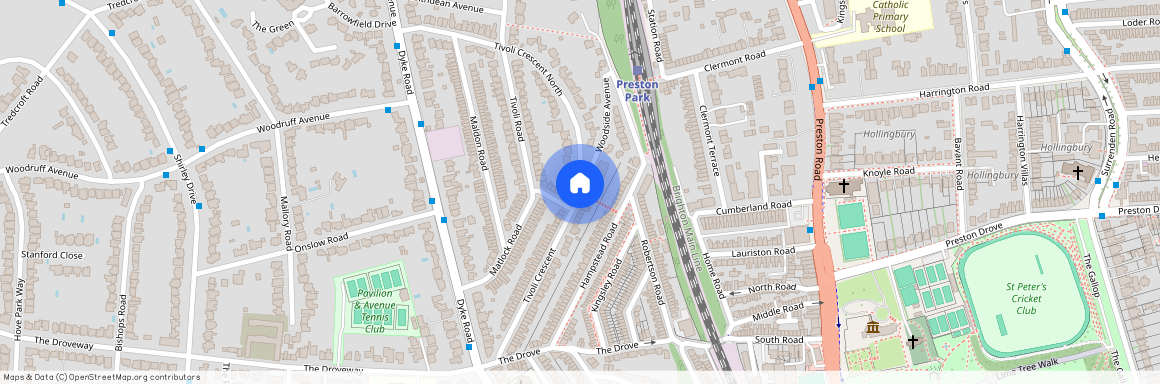 Tivoli Crescent, Woodside Lodge Tivoli Crescent, BN1