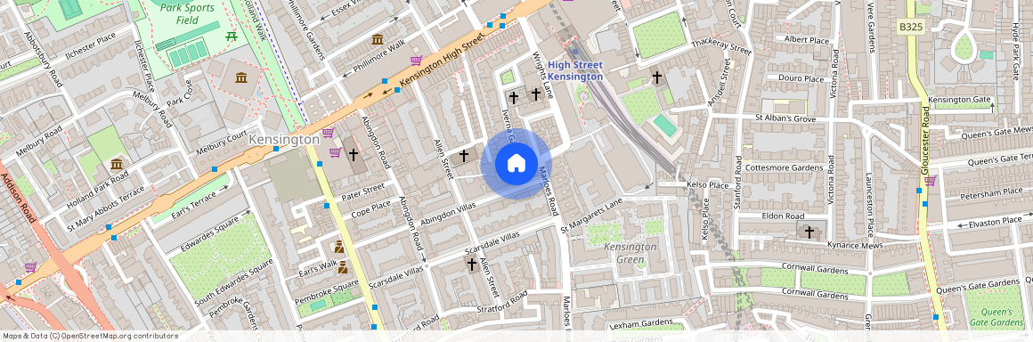 Iverna Gardens, Kensington, London, W8