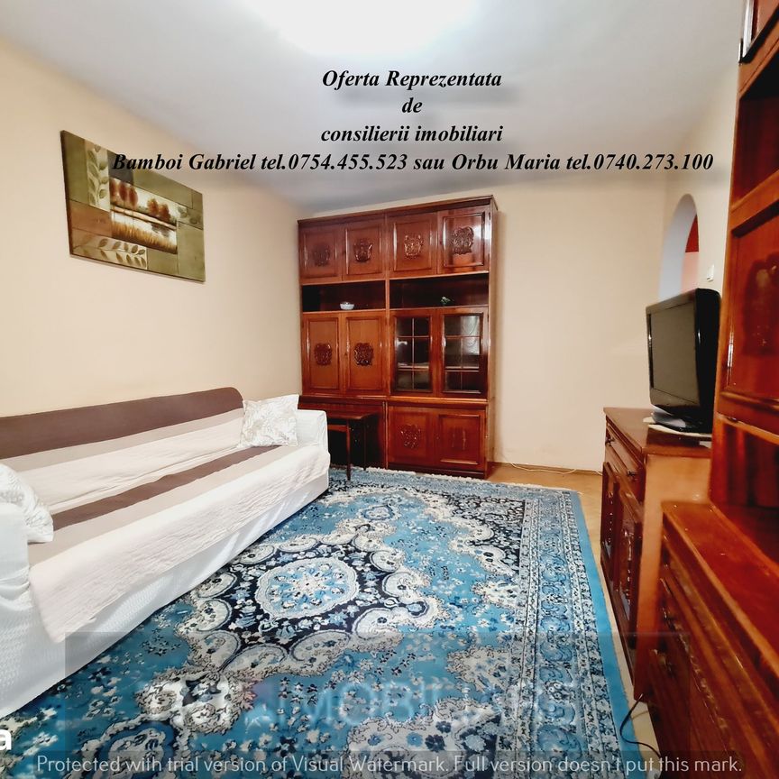 Apartament 3 camere decomandat etaj 1 zona Pacurari Petru Poni - Fotografie 1