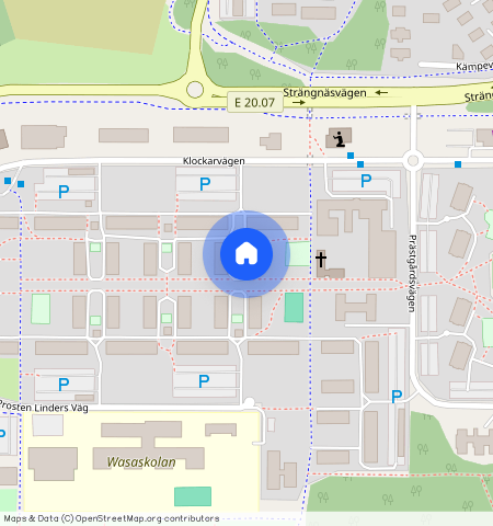 Klockarvägen **, Geneta