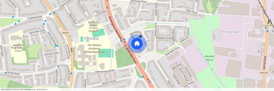 Rothesay Gardens, Wolverhampton, West Midlands, WV4