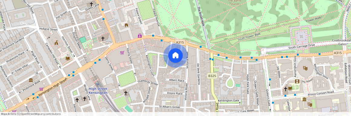 Prince Of Wales Terrace, London, W8