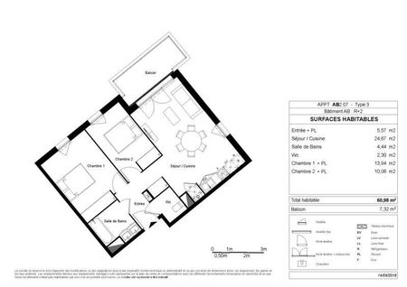 Location Appartement 3 pièces 60m² BASSENS 33530 - Photo 5