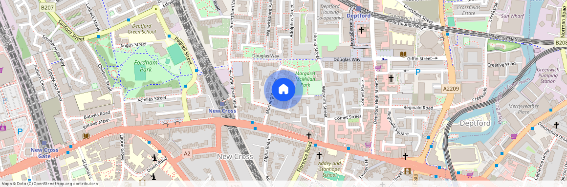 Glenville Grove, Deptford, London, SE8