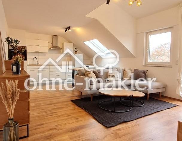 Erstbezug nach Sanierung – Exklusive, vollmöblierte Dachgeschosswohnung mit Dachterrasse & TG - Foto 1