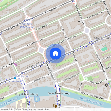 De Lairessestraat 82-A, Cornelis Schuytbuurt, 1071PH, Amsterdam