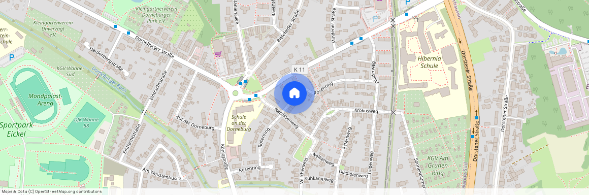 Rosenring 35, 44652 Herne OT Wanne-Süd