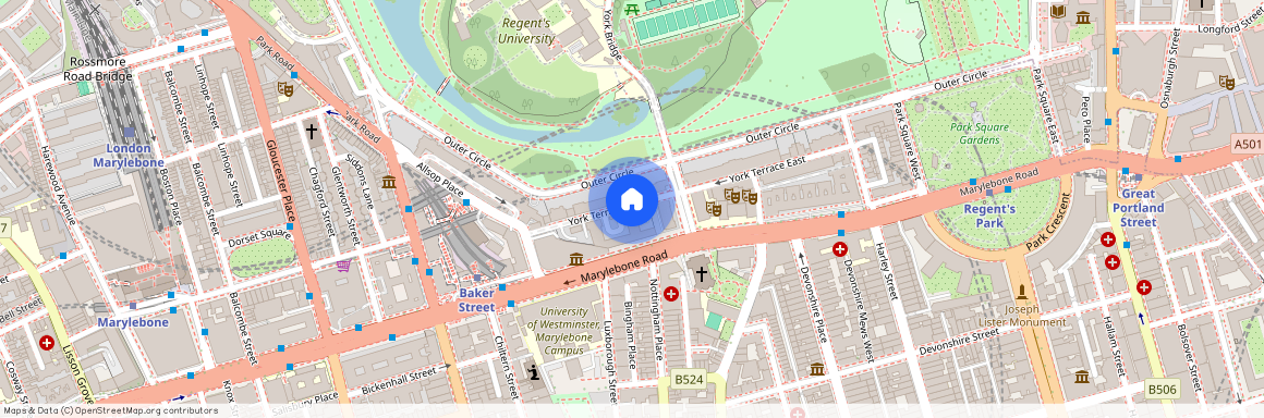 Nottingham Terrace, Marylebone, London, NW1 4QD