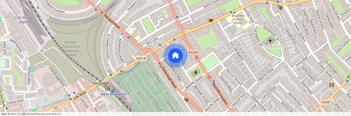 Coleherne Road, West Brompton, London, SW10