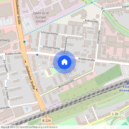 Krablerstraße 29 a, 45326 Essen