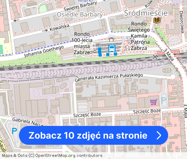 Pułaskiego 3, Południe, jasna kawalerka - Zdjęcie 1