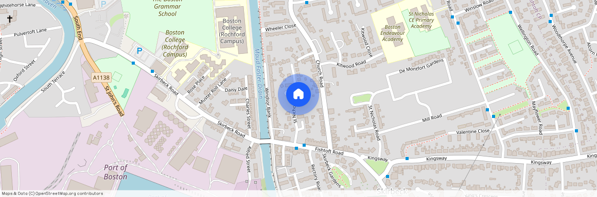 St. Nicholas Close, Boston, Lincolnshire, PE21