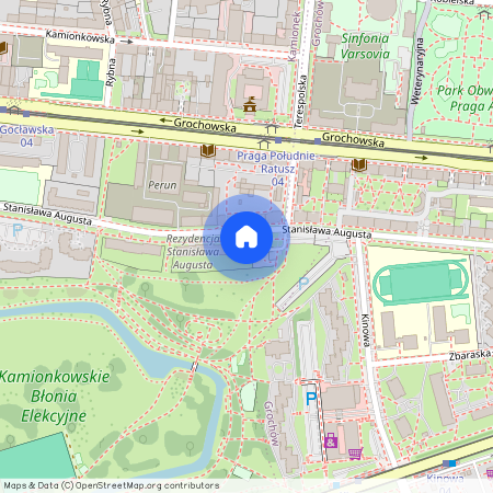 ul. Stanisława Augusta, Kamionek, Praga-Południe, Warszawa, mazowieckie