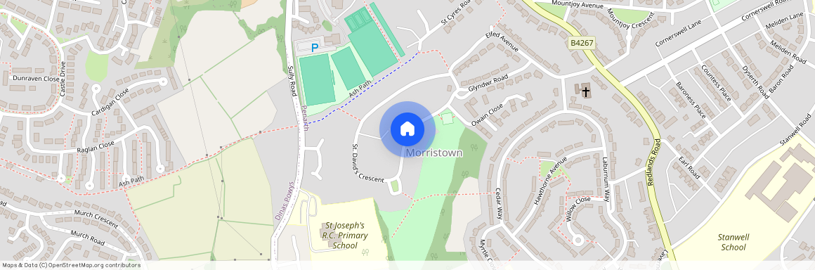 St. Davids Crescent, Penarth, South Glamorgan, Vale Of Glamorgan, The, CF64