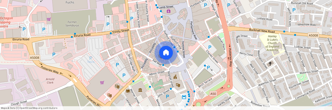 Cheapside, Stoke-On-Trent, ST1