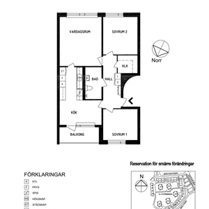 Jökelvägen 22, våning 2 - Foto 3