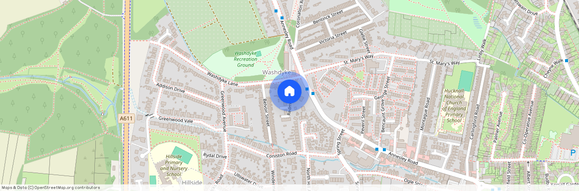 Redmile Close, Hucknall, Nottingham, Nottinghamshire, NG15