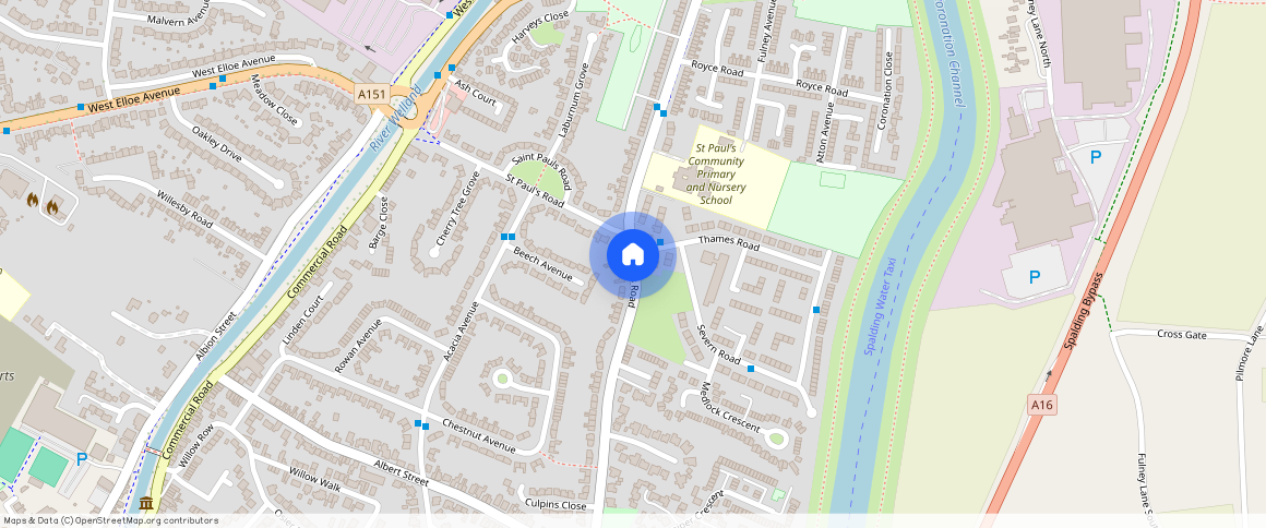 Queens Road, Spalding, PE11