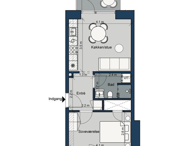 Østre Havnepark 19, 4. lejl. 4 - Photo 1