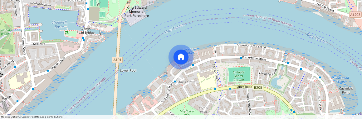 Sandringham Court, Rotherhithe Street, London, SE16