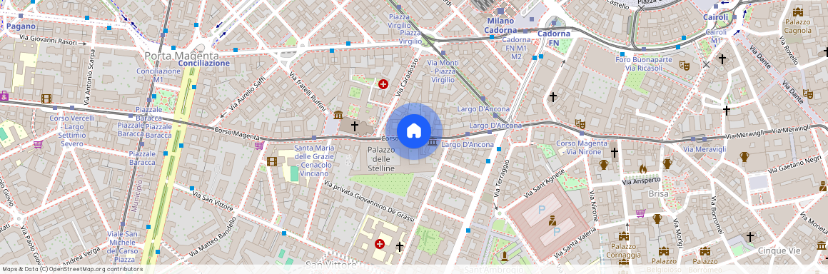 Corso Magenta, Milan, Lombardy 20123