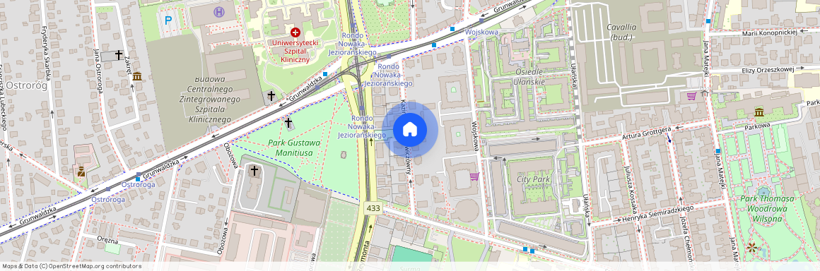 ul. Kazimiery Iłłakowiczówny, Grunwald, Grunwald, Poznań, wielkopolskie