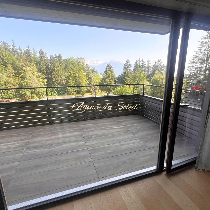 À louer à l'année, ce superbe 3.5 pièces moderne au coeur de Montana - Foto 1