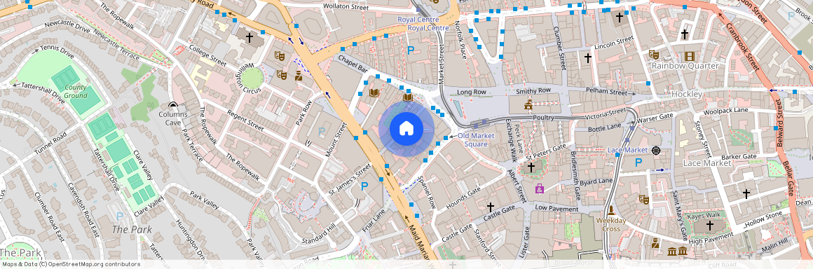 Icon Building, 13A St. James's Street, Nottingham, Nottinghamshire, NG1