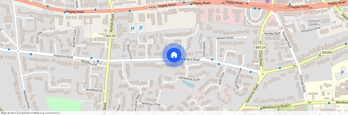 Edgbaston, Augustus Road, B15 3NB, Birmingham