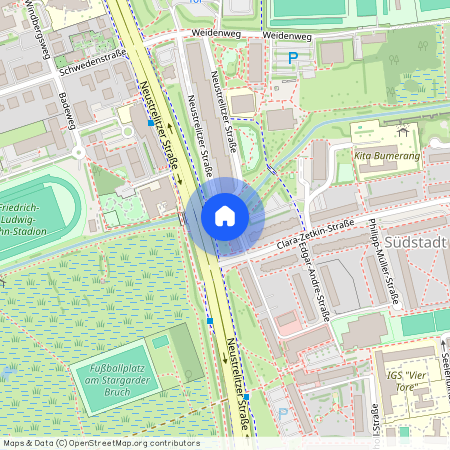 Neustrelitzer Straße 9, 17033 Neubrandenburg