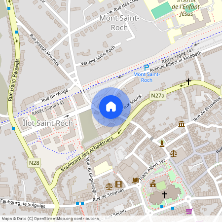 Avenue Albert Et Elisabeth, 3, 1400, Nivelles