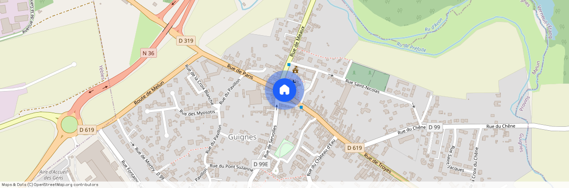 SEINE-ET-MARNE (77), - ILE-DE-FRANCE, GUIGNES (77390)