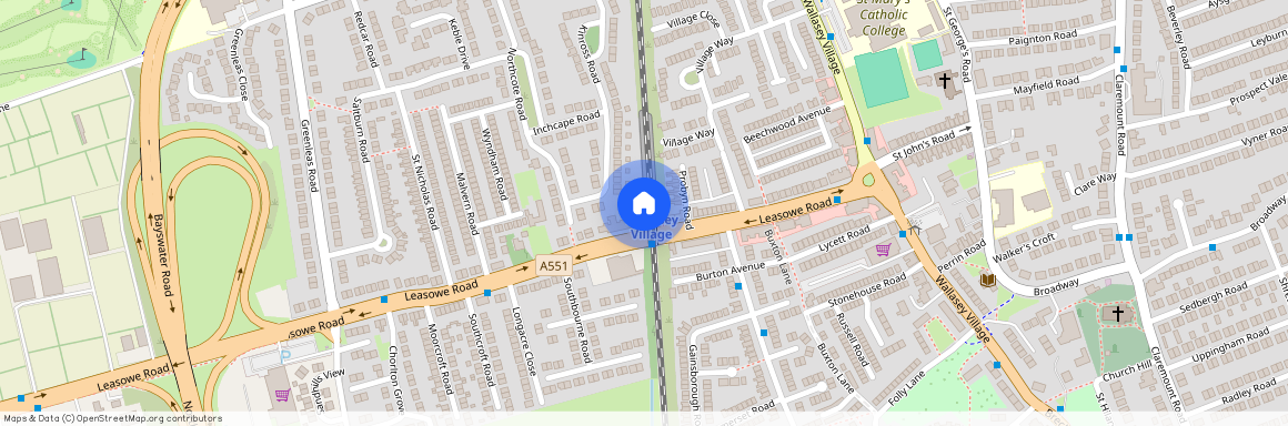 Clywd Terrace, Wallasey, Wirral, CH45
