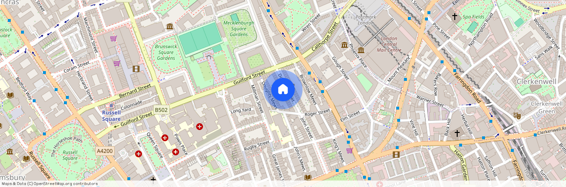 Doughty Street, London WC1N