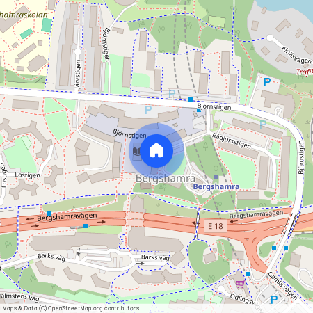 Rådjursstigen 5, Bergshamra