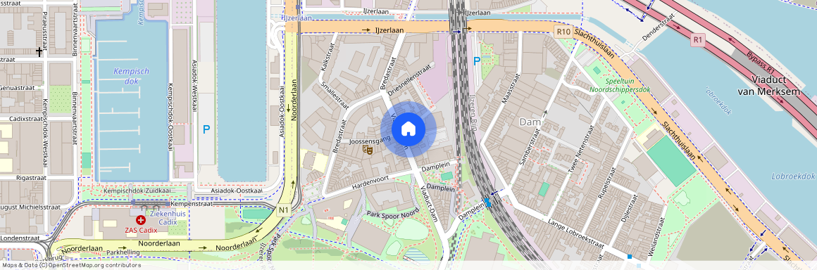 Viaduct-Dam 104 / 0303, 2000 Antwerpen