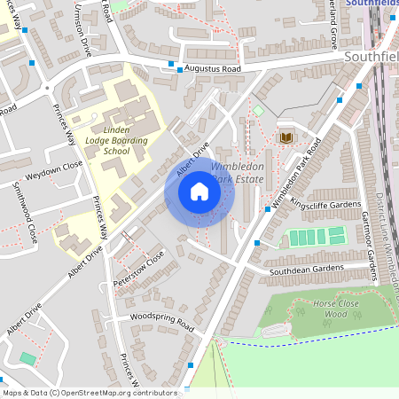 Allenswood, Albert Drive, London