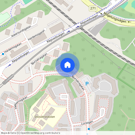 Bjursätragatan 19B, Rågsved