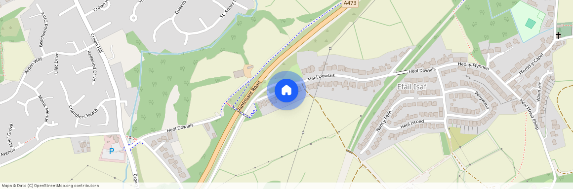 Heol Dowlais, Efail Isaf