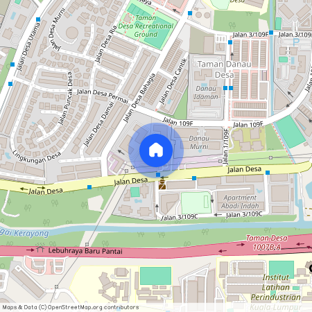 Jalan 109F, Taman Desa, 58100 Kuala Lumpur, Malaysia