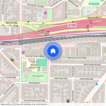 Friedenauer Höhe 23a, 12159 Berlin - Steglitz