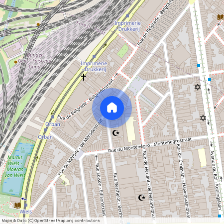 de Mérodestraat 326/2E - 1190 Vorst