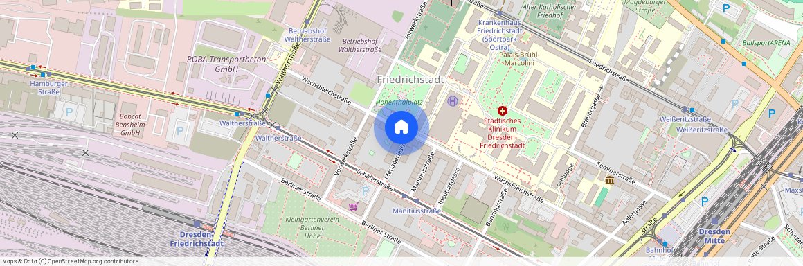 Hohenthalplatz 2, 01067 Dresden - Friedrichstadt