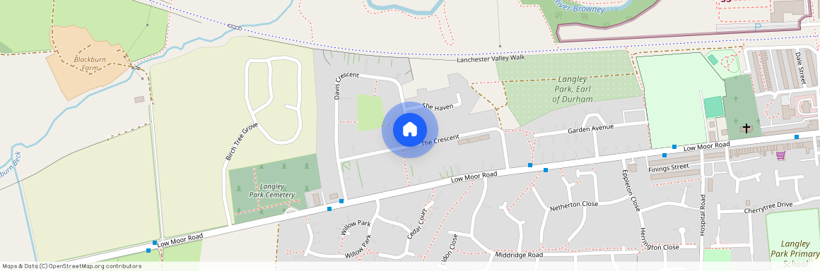 Davis Crescent, Langley Park, Durham, County Durham, DH7