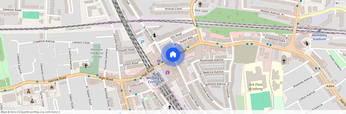 High Road, Wembley, London