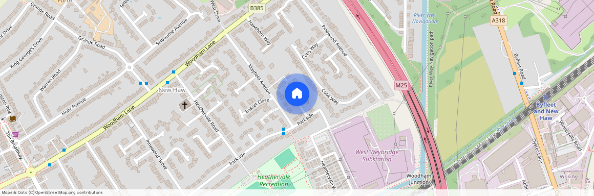 2A Mayfield Close, Addlestone, Surrey, KT15