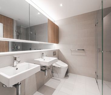 Luxury brand new 1 bedroom+1 large study with door with 2 bathrooms - Photo 6