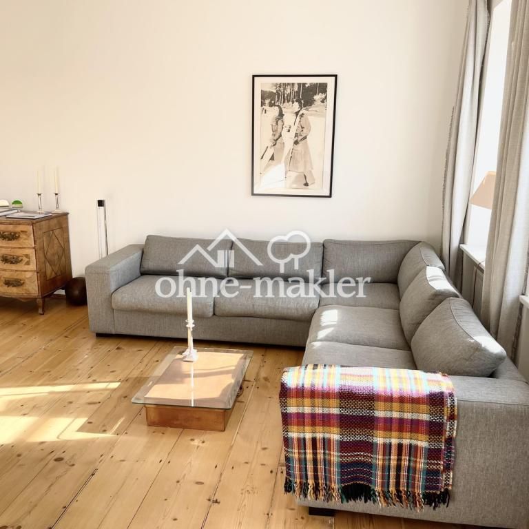 Hochwertige 4-Zi.-Wohnung im Lehel am Isartor Bestlage. 2 OG. mit Garten, ab 3 Monaten. - Foto 1