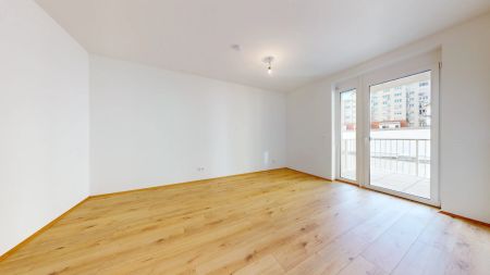 Moderner 2-Zimmer-Erstbezug mit Balkon im 3. Obergeschoss - Photo 2