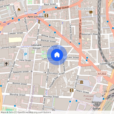 Luke Street London EC2A